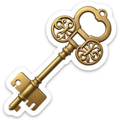 real estate key sticker