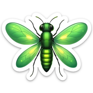 une luciole bien lumineusz sticker