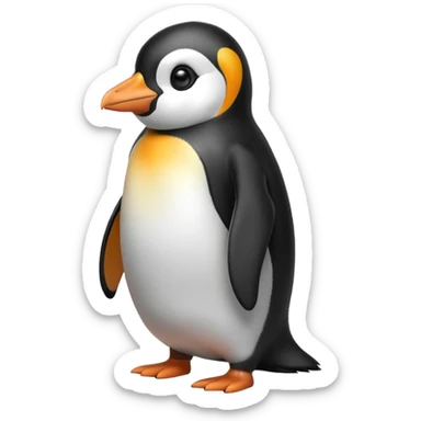 Why?, penguin sticker