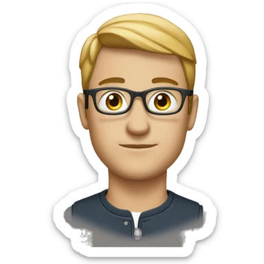 homme classe avec un montre visible  sticker