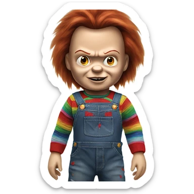 Chucky  sticker