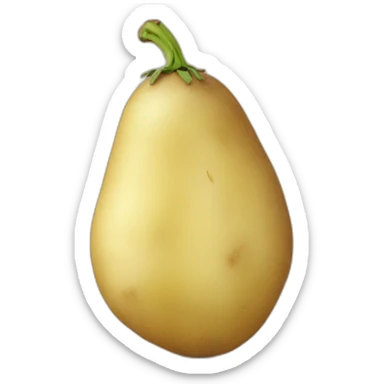 Patate lancé sticker