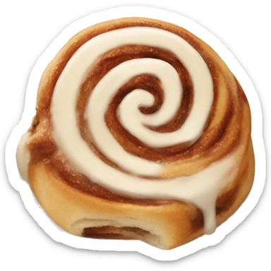 Cinnamon roll sticker