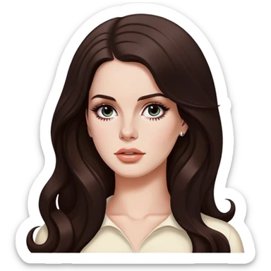 Lana del rey sticker
