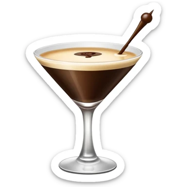 espresso martini sticker