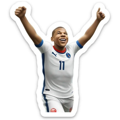 Mbappe scoring sticker