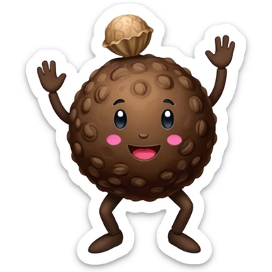 Truffle dancing  sticker