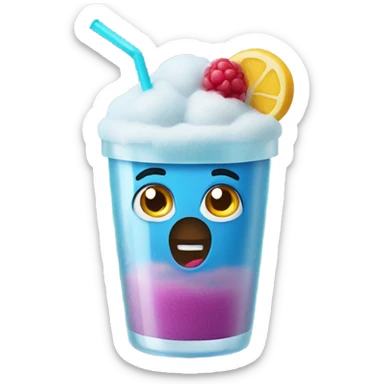 Slushie sticker