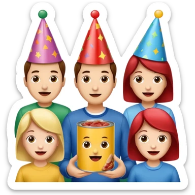 SPAM CANNED MEAT CORPORATE SUMMER KICKOFF PARTY sticker