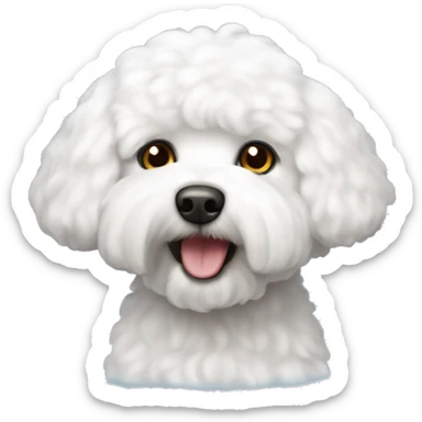 Bichon frise sticker