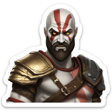 Kratos sticker