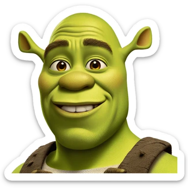 shrek shrek shrek sticker
