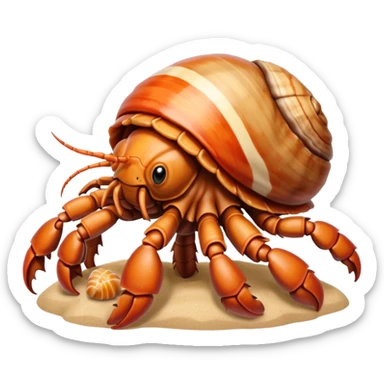 Hermit Crab sticker