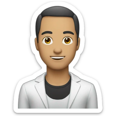 AI no muerde sticker