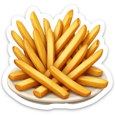 fries without face sticker