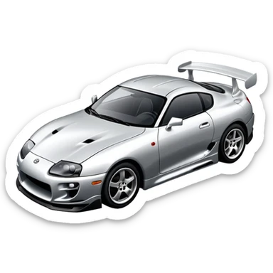 Toyota Supra MK4 car sticker