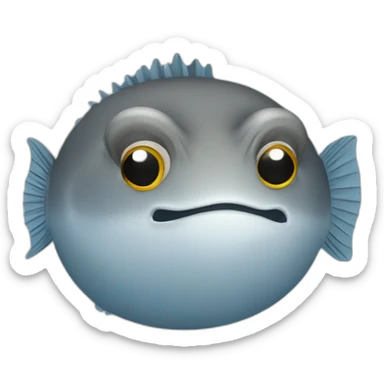 blowfish svg sticker