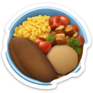 Haitian food sticker