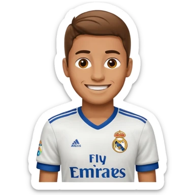 real madrid sticker