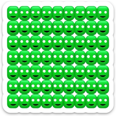 y3k emojis, that are technology based. im making an aesthetic for exe, gpt, error, silver, hints of green. think, the matrix & beyonce rennesance sticker