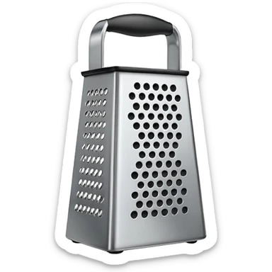 small grater sticker
