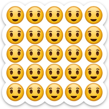 El hareketi çeken emoji sticker