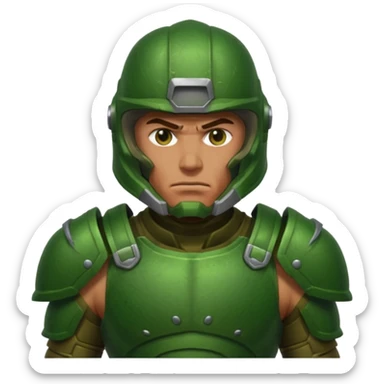 Doom eternal doom-slayer sticker