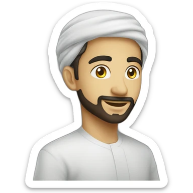 Ramadan mubarak in written sticker