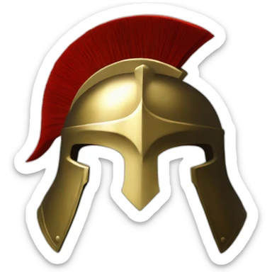 spartan helmet leonidas sticker