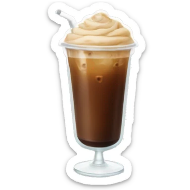 Iced coffee sticker