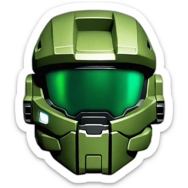 master chief Halo sticker