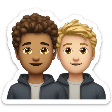 Ollie Lawrence and Finn Russel sticker