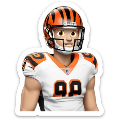 joe burrow bengals sticker
