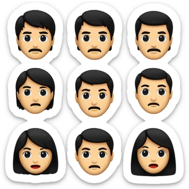 GENERAME   8  ICONOS individuales  TIPO EMOJI SILUETEADOS SIN FONDO   ESTILO RETRO OCHENTERO CON LA TEMATICA DE LA PELICULA  The Evil Dead (Posesión infernal) sticker