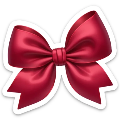 Bow Bordeaux  sticker