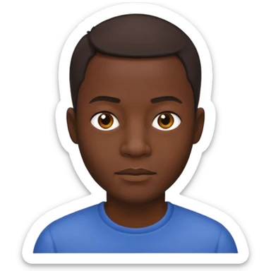 African man￼ sticker