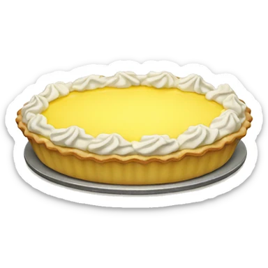 Lemon pie sticker