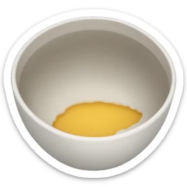 empty bowl sticker