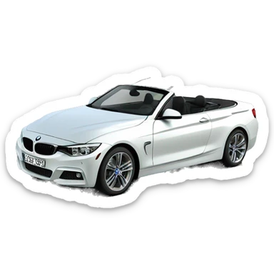 BMW f33 cabriolet sticker