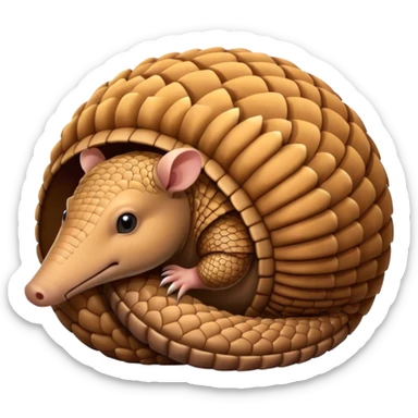 ARMADILLO LEFT  sticker