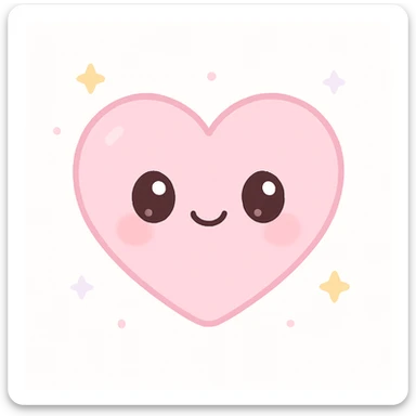 happy expression, kawaii style sticker