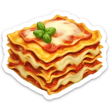 lasagna sticker