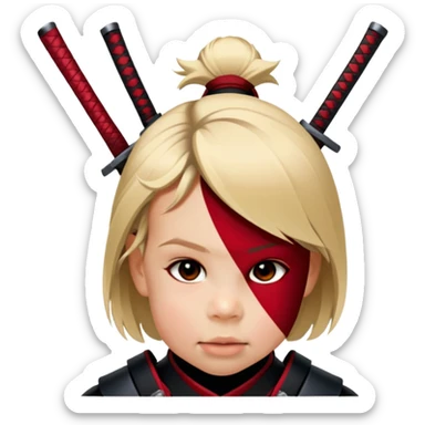 Shadow Samurai sticker