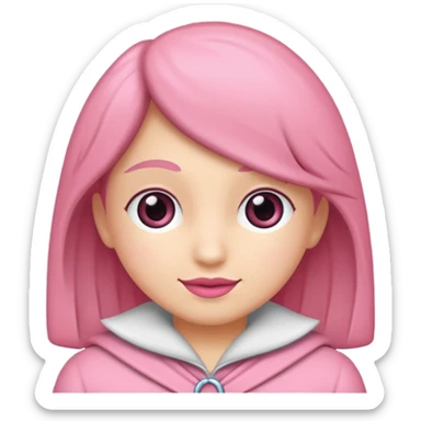 Estética  aniversário rosa de lacinhos,  faça laços rosa  sticker