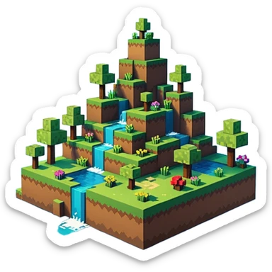 Pc  Minecraft  sticker