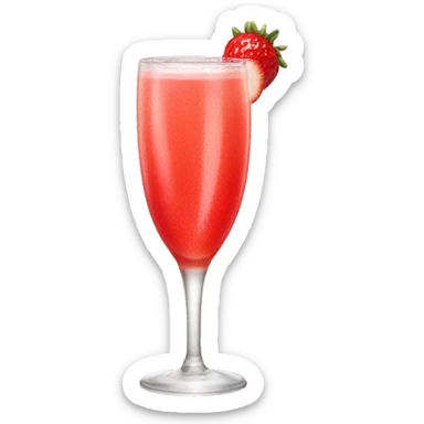 Strawberry Bellini  sticker
