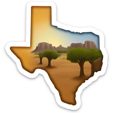 State of Texas sticker