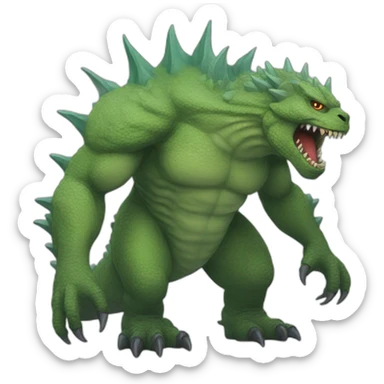 Very big kaiju sticker