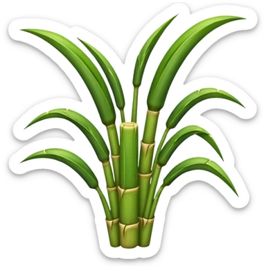 Sugarcane sticker