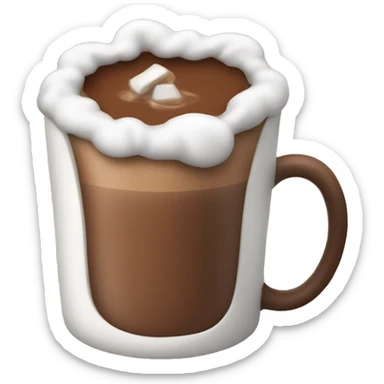Hot coco sticker